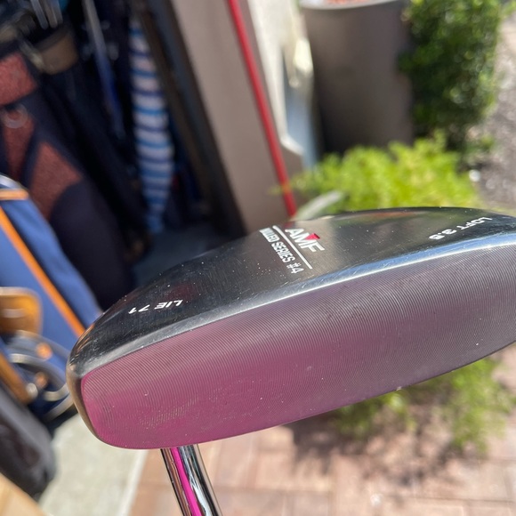 Amf Golf Putter Lie 71 in right hand with head cover and Italy - Picture 3 of 10